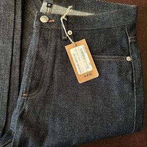 A.P.C. Indigo Denim Trousers